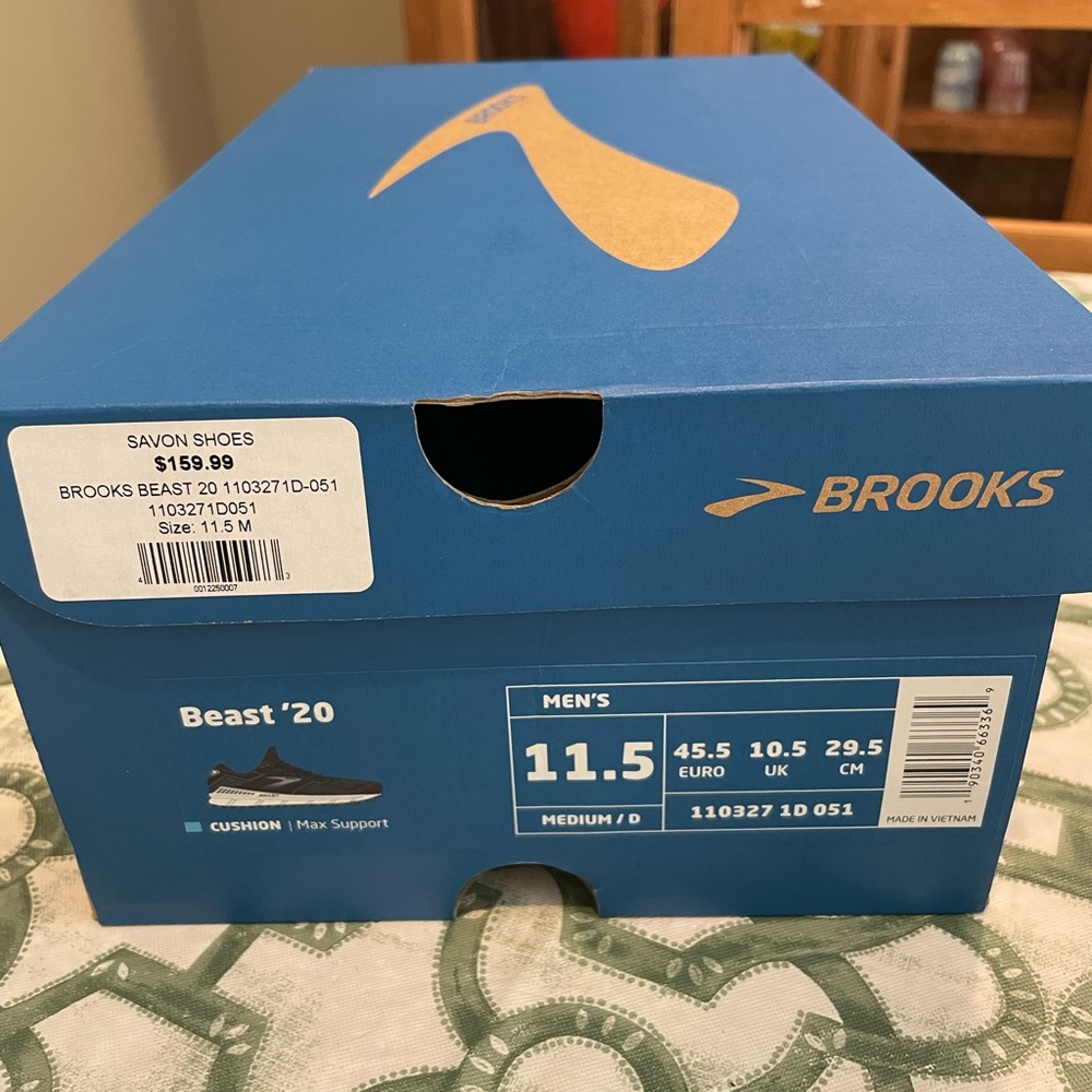 Brand new never worn. Brooks Beast 20. Mens size 11.5
